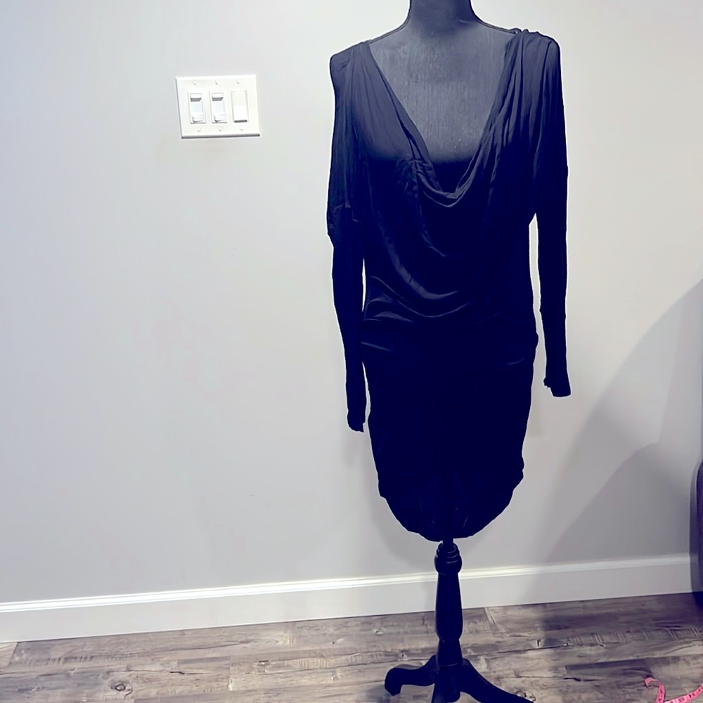 Black Bodycon Dress or Tunic plus size 1x